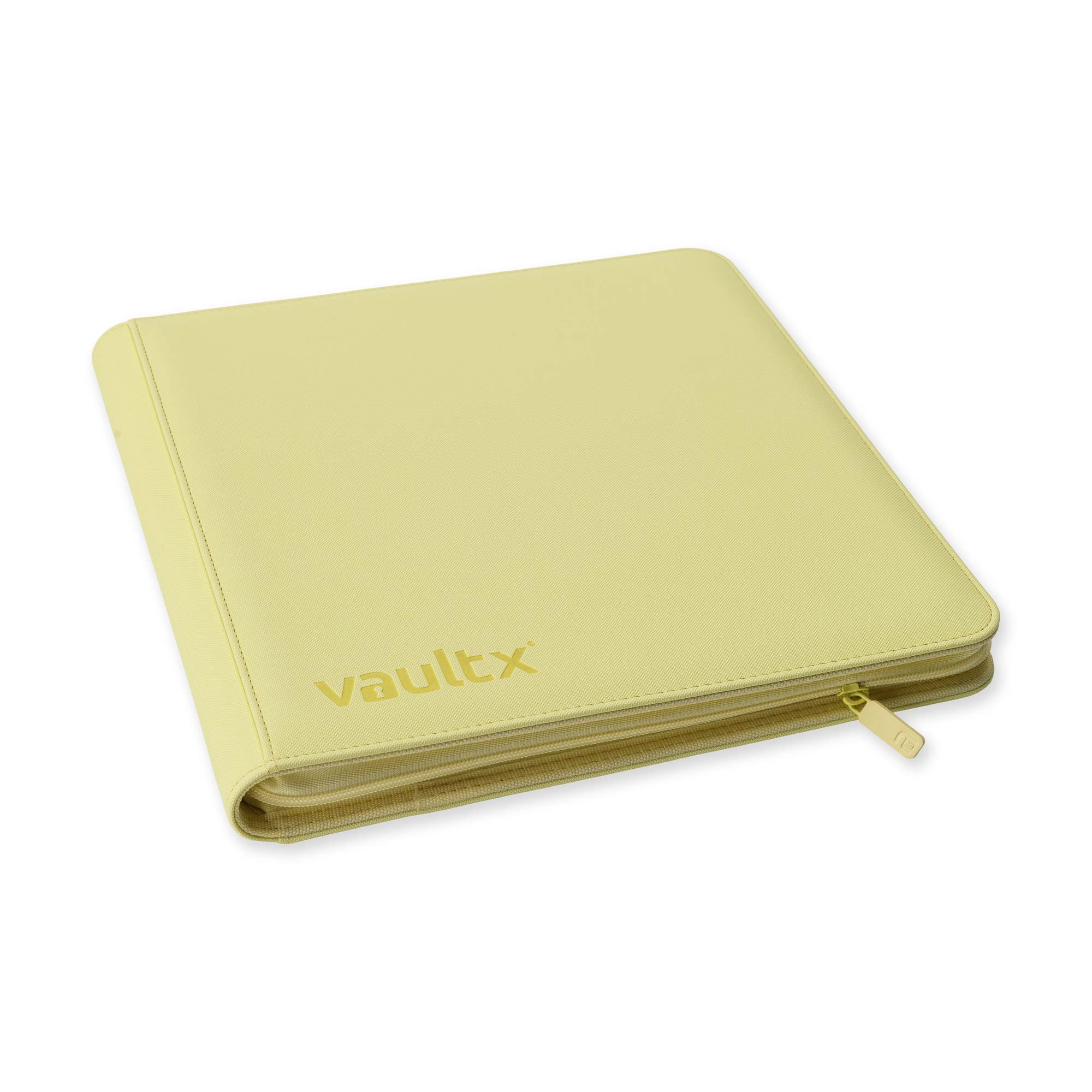 12-Pocket Exo-Tec® Zip Binder Pastel Yellow - Image 4