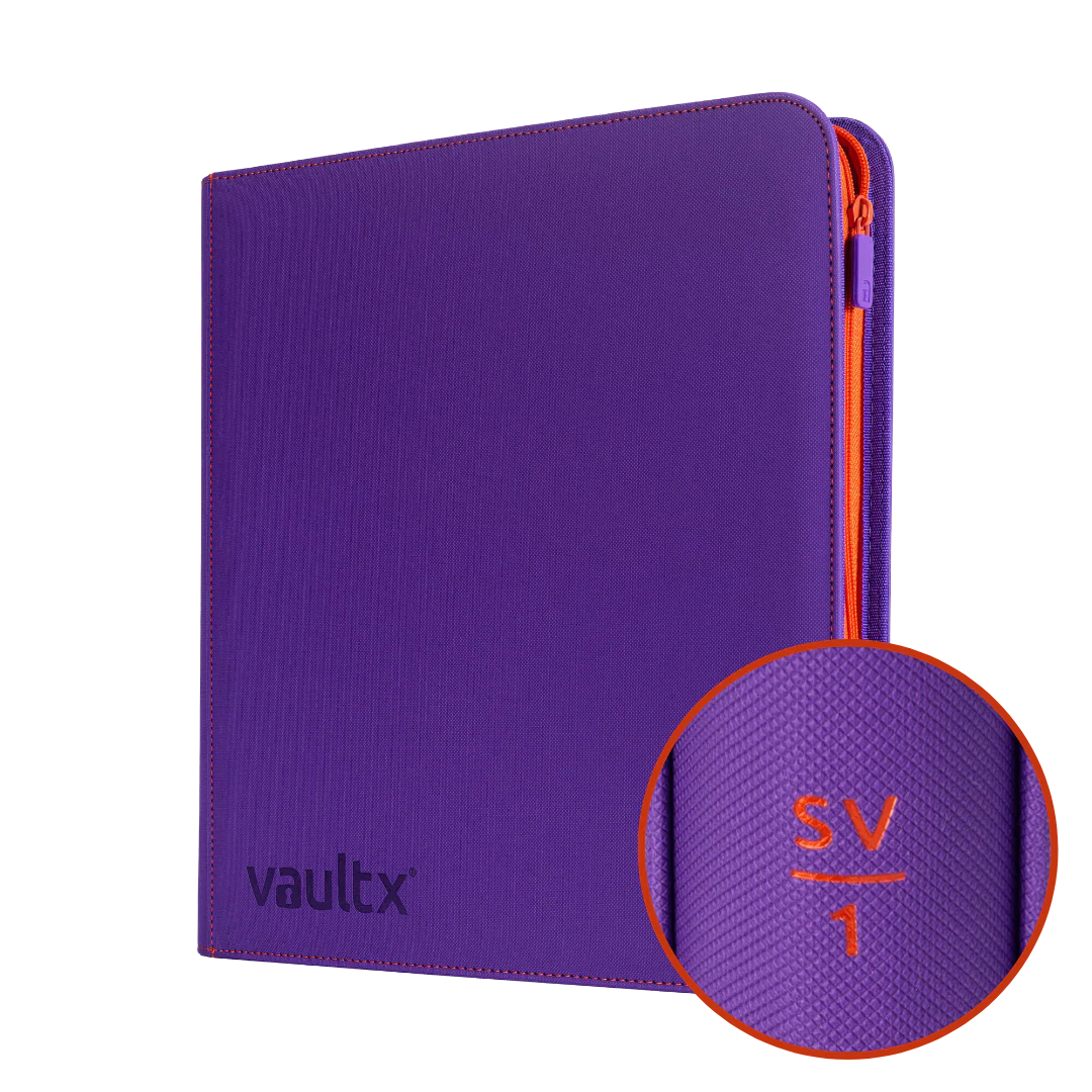 12-Pocket Exo-Tec® Zip Binder SV1