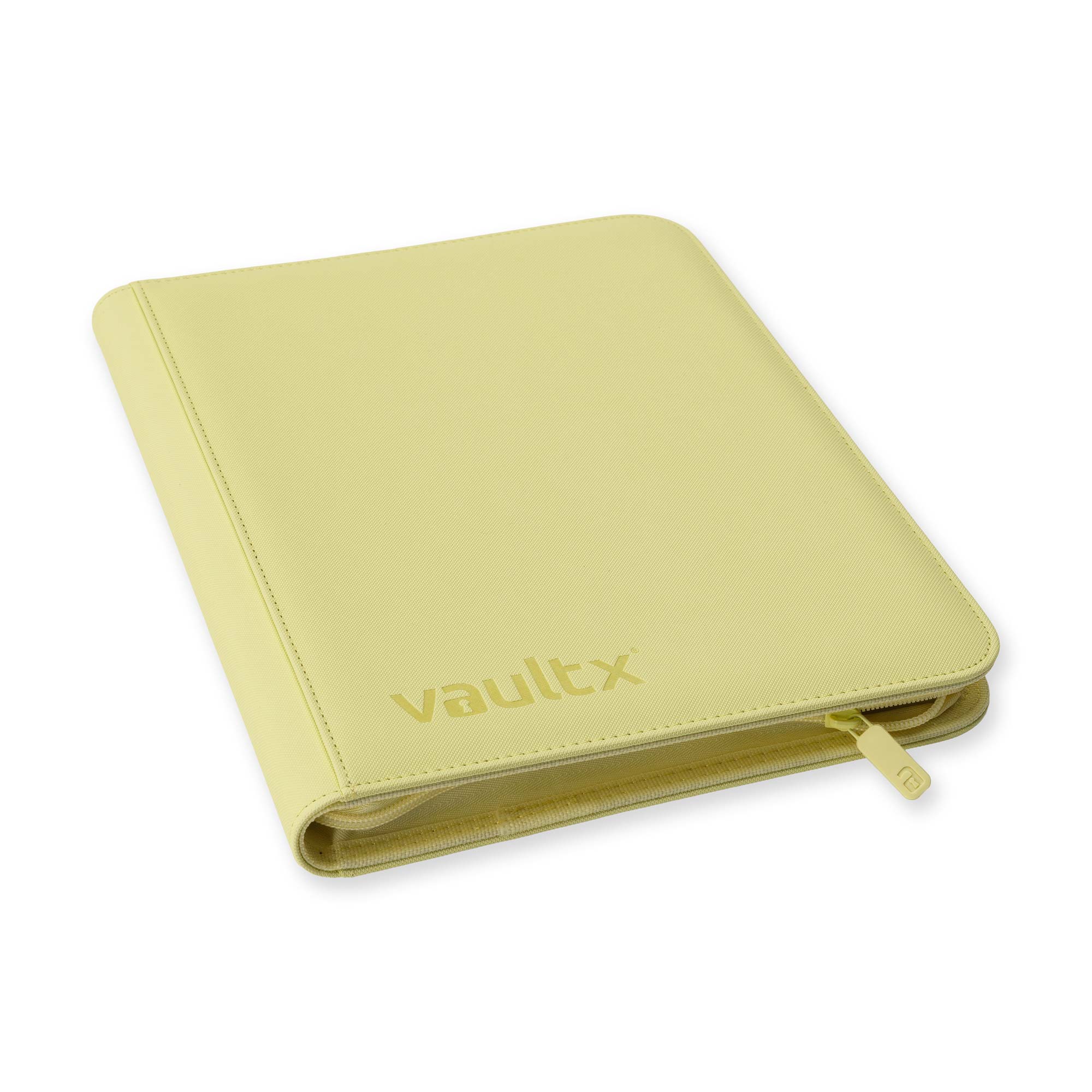 9-Pocket Exo-Tec® Zip Binder Pastel Yellow - Image 4